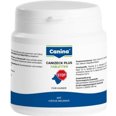 Canina Canizeck Plus Tabletten 90 g – Hledejceny.cz