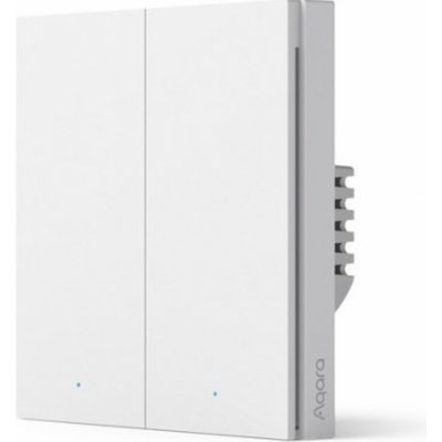 Aqara Smart Wall Switch H1 EU (With Neutral, Double Rocker) WS-EUK04 – Zboží Živě