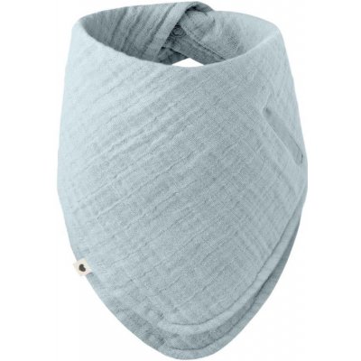 Bibs Bandana mušelínový slintáčik z BIO bavlny Baby Blue – Sleviste.cz
