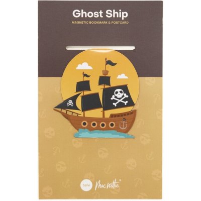 Flexibilní magnetická záložka Macnettic, Ghost Ship – Hledejceny.cz