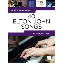 Hal Leonard Noty pro piano Really Easy Piano 40 Elton John Songs