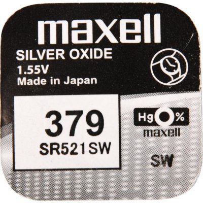 Maxell 379/SR521SW/V379 1BP Ag – Hledejceny.cz