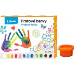 Barvy prstové LUMA 12 barev 30ml – Hledejceny.cz