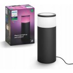 Hue Calla VENKOVNÍ SLOUPEK LED 8W 806lm 2200-6500K IP44, černá + adaptér – Hledejceny.cz