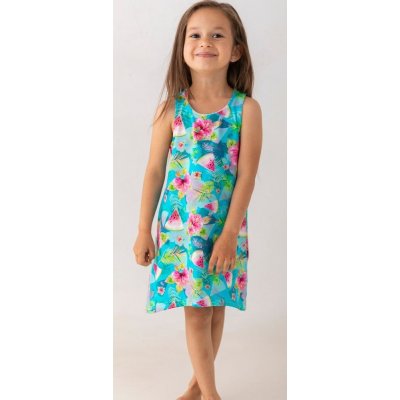 Lily Grey dívčí letní šaty Tropical Summer – Zboží Mobilmania