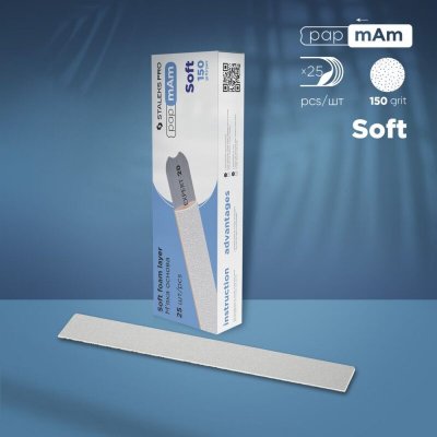 STALEKS PRO papmAm Soft pilníky na nosiče 25ks hrubost 150 – Zboží Dáma