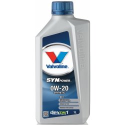 Valvoline Synpower DX1 0W-20 1 l