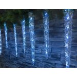 MagicHome Reťaz Icicle 65 LED ľadovo modrá 8 funkcií 230 V 50 Hz IP44 exteriér L-2,70 – Hledejceny.cz