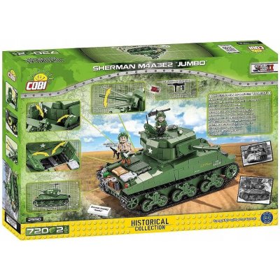 Cobi 2550 II WW Sherman M4A3E2 Jumbo – Zboží Dáma