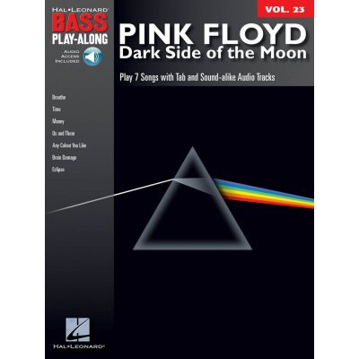 BASS PLAY-ALONG 23 PINK FLOYD Dark Side of the Moon + Audio Online – Zboží Mobilmania