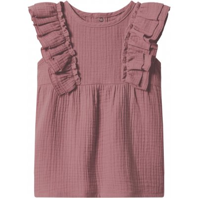Lupilu Dívčí mušelínové šaty světle růžová – Zbozi.Blesk.cz