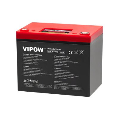VIPOW LiFePO4 12,8V 60Ah BAT0490 – Sleviste.cz