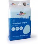 THERMOBABY Jednorázová přebalovací podložka 5 ks White – Zboží Dáma