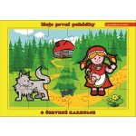 Teddies deskové O Červené Karkulce 26 x 17 cm Moje první pohádky 24 dílků – Hledejceny.cz