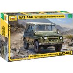 Zvezda Model kit military 3629 UAZ-469 Soviet 4WD off-road vehicle 1:35 – Hledejceny.cz