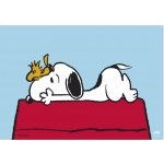 CurePink podložka na stůl Snoopy Doghouse TSEH369 – Sleviste.cz