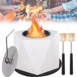 BIO Stylový Volně Stojící Biokrb Stolní Ohniště na Bioetanol Bez Kouře – Sleviste.cz