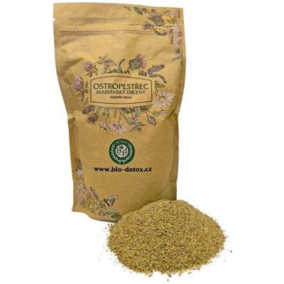 Bio-Detox Ostropestřec Mariánský DRCENÝ PREMIUM 500 g – Hledejceny.cz