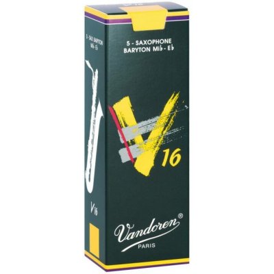Vandoren V16 2.5 plátky na baryton saxofon (krabička) – Hledejceny.cz