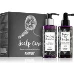 Anwen Scalp Care bylinné rozehřívající vlasové tonikum 150 ml + zklidňující sérum pro pokožku hlavy 150 ml dárková sada – Zbozi.Blesk.cz