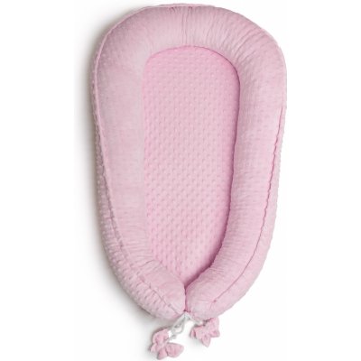 ESITO Luxusní hnízdo Minky Bamboo jednobarevné Pink růžová – Sleviste.cz
