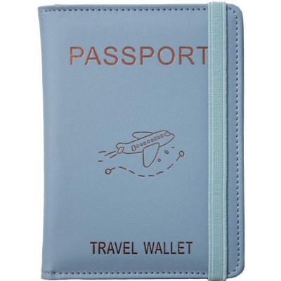 KUFRYPLUS Pouzdro na pas a karty s RFID ochranou WGK05 modrá – Sleviste.cz