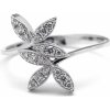 Prsteny Klenoty Budín Luxusní diamantový prsten s diamantem květy libovolná J 28396 17