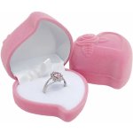 Olivie dárková krabička srdce s růží 7033 – Zboží Dáma