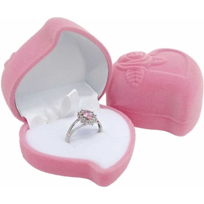 Olivie dárková krabička srdce s růží 7033 – Zboží Dáma