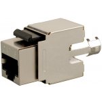 Solarix Konektor keystone SXKJ-6-STP-BK CAT6 STP RJ45 – Zboží Dáma