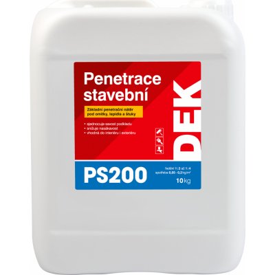 Penetrace stavební DEK PS200 10 kg – Zboží Mobilmania