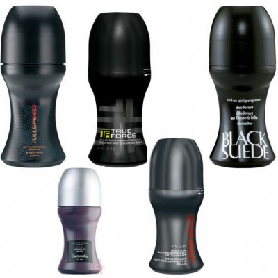 Avon Black Suede Touch roll-on deodorant antiperspirant 50 ml – Zboží Mobilmania