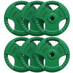 Gorilla Sports litinových litina 30 kg 6 x 5 kg 280 mm – Hledejceny.cz
