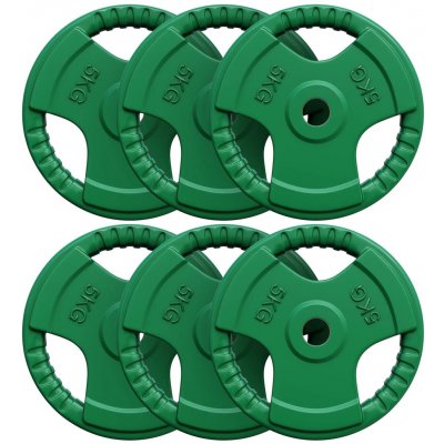Gorilla Sports litinových litina 30 kg 6 x 5 kg 280 mm – Hledejceny.cz