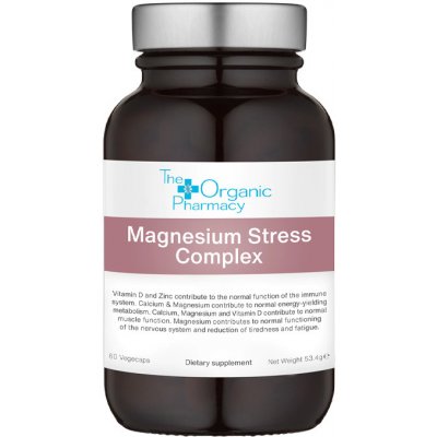 The Organic Pharmacy Antistresové minerály s hořčíkem Anti-stress komplex s hořčíkem 60 kapslí – Zboží Mobilmania