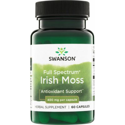 Swanson Full Spectrum Irish Moss 400 mg 60 kapslí – Hledejceny.cz