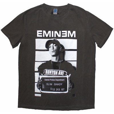 Eminem tričko Arrest Dip Dye Wash Grey – Sleviste.cz