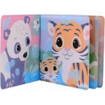 JOUECO Baby knížka zvířátka pískací na koupání do vany pro miminko plast 80124jot – Zboží Dáma