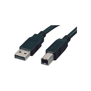 Roline 11.02.8830 USB 2.0 propojovací A-B, 3m, černý