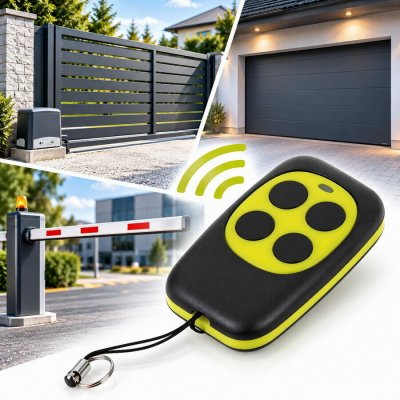 Náhrada dálkového ovladače Nice-Smilo, V2, Motorline, Mitto2/4, Doorhan atd. 433Mhz – Hledejceny.cz