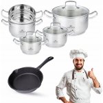 Gerlach Sada hrnců Simple 9 ks – Zbozi.Blesk.cz