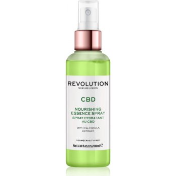 Makeup Revolution Skincare CBD vyživující pleťový sprej 100 ml