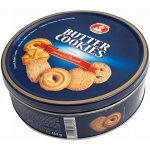 Pâtisserie Mathéo Máslové sušenky s kousky čokolády v plechové dóze 454 g – Zboží Dáma