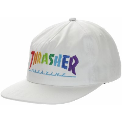 THRASHER RAINBOW MAG SNAPBACK White – Hledejceny.cz