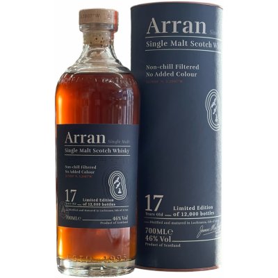 Arran 17y 46% 0,7 l (tuba)