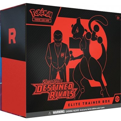 Pokémon TCG Destined Rivals Elite Trainer Box – Zboží Dáma
