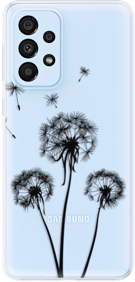 Pouzdro iSaprio - Three Dandelions - black Samsung Galaxy A33 5G