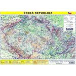 Česká republika - mapa A4 lamino – Hledejceny.cz