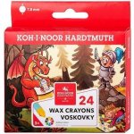 Koh-i-noor Voskovky 8234 24 barev – Zboží Dáma