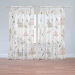 Záclony Zajíci u stanu: 2 ks - 150x250 cm - Sablio – Hledejceny.cz